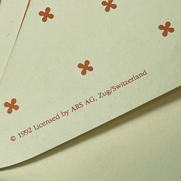 Vintage 1992 Hummel Stationary Hum #69 Happy Pastime 2 Sheets 1 Envelope Unused - Picture 5 of 11